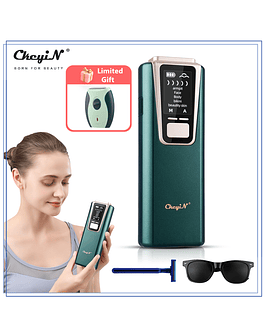 CkeyiN® Depiladora láser IPL permanente Facial indolora