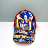 Gorra de béisbol Sonic para niños y niñas, color azul sólido, 48-54cm, 2023