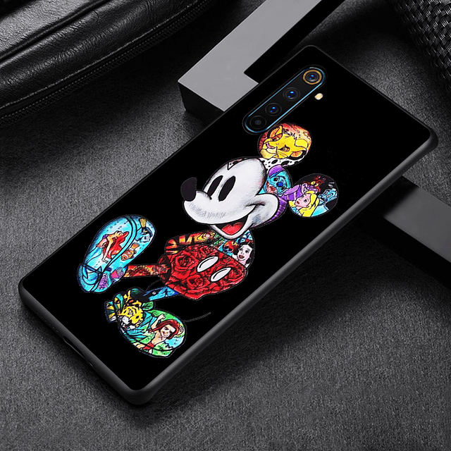 Funda de teléfono de dibujos animados clásicos para OPPO Reno8 7 6 5 4 2 Z Lite Pro Plus SE 4G 5G, Fundas de silicona suave negra A30Hblk06