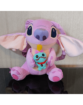 Disney Stitch-muñeco de peluche de Lilo &amp; Stitch para niños, muñeco de peluche, regalo de cumpleaños B-25CM
