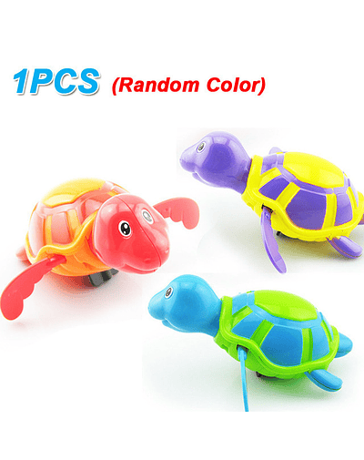 Entretenido Juguetes de baño para bebés 1pcs old tortoise