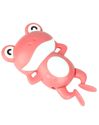 Entretenido Juguetes de baño para bebés Pink Frog