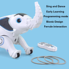 Robot inteligente RC para mascotas, programación de elefante, puede cantar, bailar, regalo, novedad de 2023