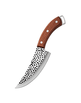 Cuchillo de deshuesar forjado de acero inoxidable, cuchillos de cocina, cuchillo de Chef, cuchilla de carne, cuchillo de rebanar, cuchillo de caza al aire libre