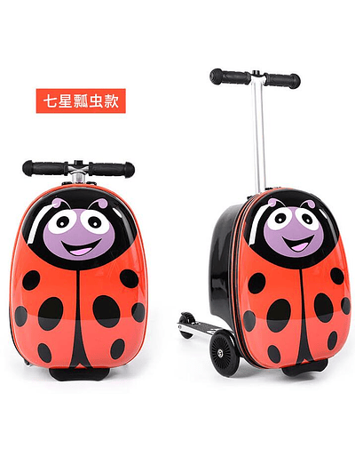 TRAVEL TALE-Equipaje de Scooter para niños Chinita