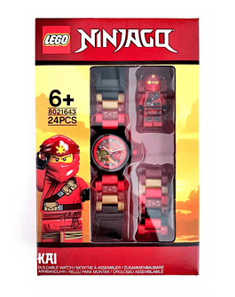 Super Reloj LEGO RED KAI