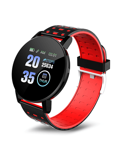 Reloj inteligente deportivo para hombre y mujer, pulsera con control de la presión sanguínea, resistente al agua, redondo, para IOS y Android, 2023 01