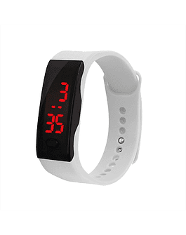 Reloj de pulsera inteligente deportiva con pantalla a Color, rastreador de actividad para correr, ritmo cardíaco White 