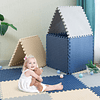 Alfombra Premium Proteccion para niños y Bebe, gimnasio, 30x30cm, 16 piezas