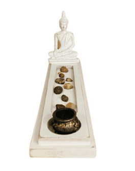 Kit Porta Incienso - Vela Buda Siddharta meditación