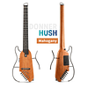 Donner HUSH guitarra silenciosa inteligente, portátil, desmontable, sin cabeza, de madera