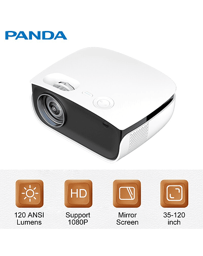 PANDA-RD-850 Proyectores LED de pantalla grande de 120&quot; Cine en casa HD