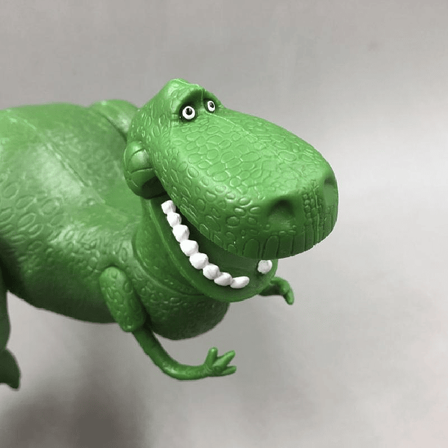 Figuras de acción Disney Toy Story 4 Rex, modelo de Pvc de dinosaurio verde