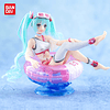 Figura DE ACCIÓN DE Hatsune Miku, juguete coleccionable de flotador acuático, anillo de natación Kawaii, estatuilla para niña