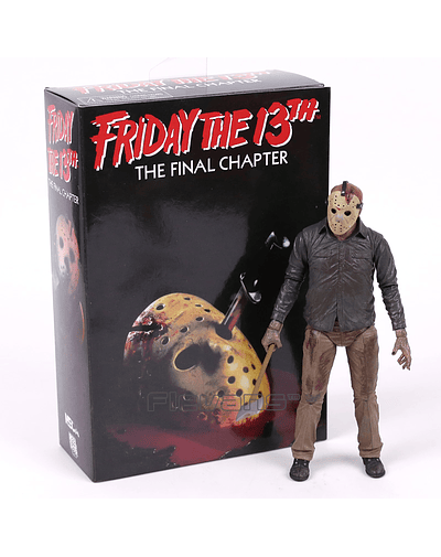 NECA-figura de acción de Terror coleccionable de PVC, 4 &quot;, 10cm Final Chapter box