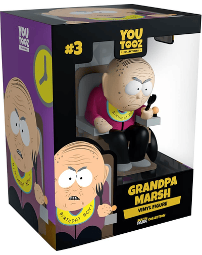 South Park Collection - Figura coleccionable de 3.9 pulgadas - Figura de abuelo Marsh