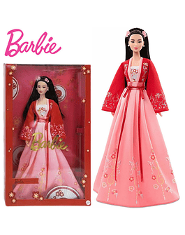 Muñeca colección de princesas chinas de Año Nuevo Lunar Barbie Original