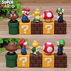 Set 5 Figuras Serie Super Mario Luigi Yoshi