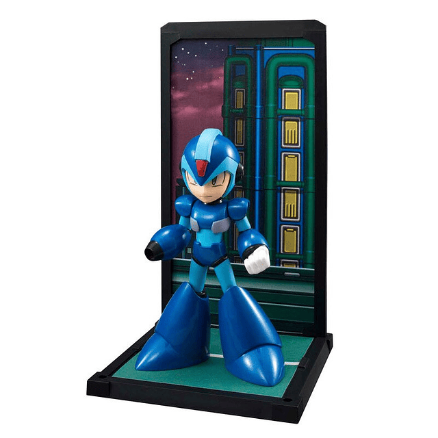 Pack 2 Figuras de acción de Mega Man, azul y rojo, Rokkuman, 8-13cm