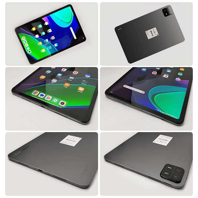 Tablet - XIAOMI Pad 6, Gris, 128 GB, 11 , 8 GB RAM, Qualcomm Snapdragon  870 5G (7 nm), Android