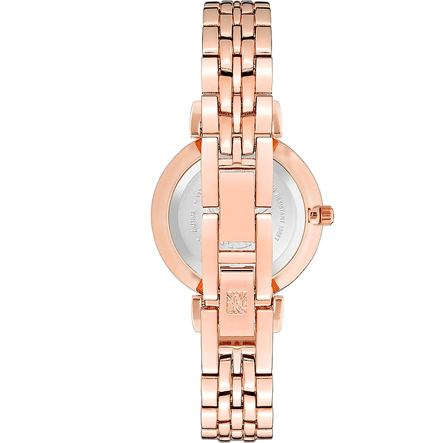 Anne Klein Reloj de pulsera para mujer - Oro rosa/verde.