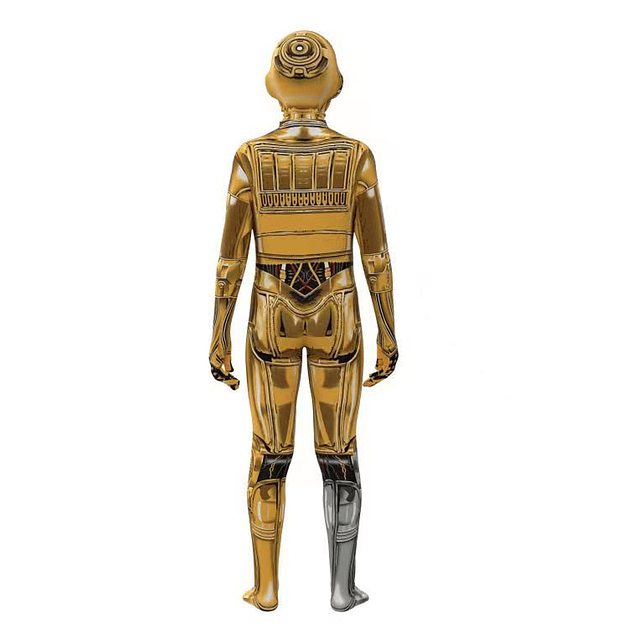 Exclusivo Disfraz de Robot de C-3PO de Disney para adultos y niños Star Wars