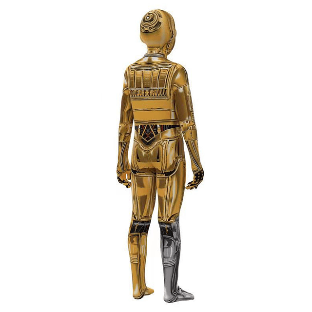 Exclusivo Disfraz de Robot de C-3PO de Disney para adultos y niños Star Wars
