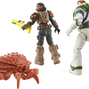 Mattel - Figuras de Izzy &amp; Buzz Lightyear de 13 cms + insectos y blasters 