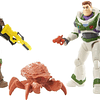 Mattel - Figuras de Izzy &amp; Buzz Lightyear de 13 cms + insectos y blasters 