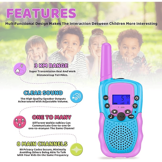 Walkie Talkies Para Niñ@s