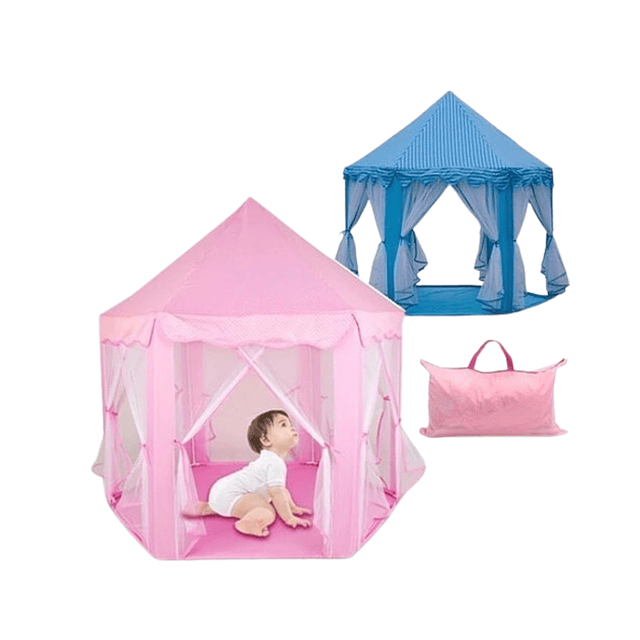 Casa Niñas Tienda Princesa Castillo Tul Juego Facil Armado