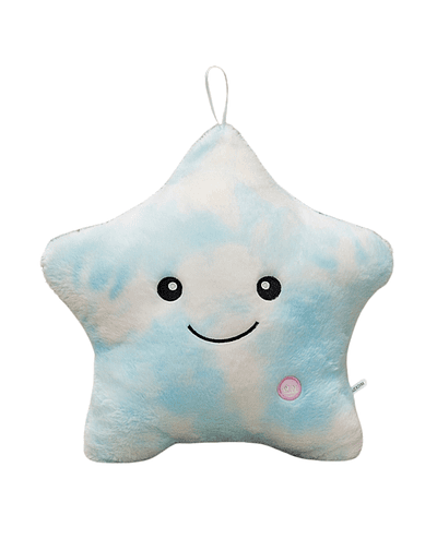 Juguete de peluche de estrella electrónica luz LED