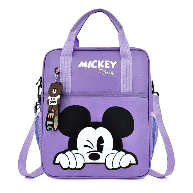 Disney- mochila escolar multifuncional Mickey