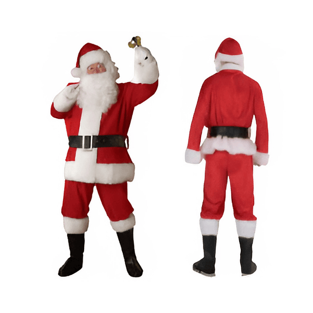 Completo Traje Santa Claus - Amazon Oneside 2