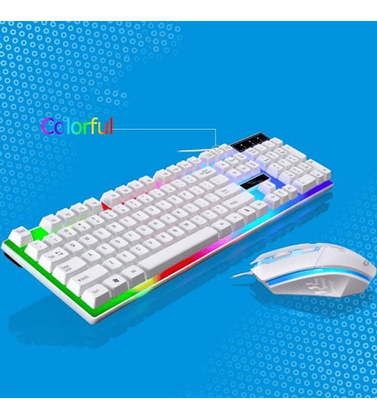 Kit Teclado Y Mouse Gamer Iluminado G21