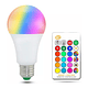 Ampolleta Led E27 Rgb 12w Control Remoto Colores Tiktok