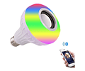 Ampolleta Bluetooth Luz Led Altavoz C/ Remoto