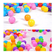 Pack 100 Pelotas Plasticas Piscina Colores Juegos