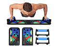 Tabla Para Flexiones Codificada Con Colores Ejercicios Gym