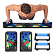 Tabla Para Flexiones Codificada Con Colores Ejercicios Gym
