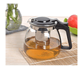 Tetera De Vidrio Infusor Con 4 Tazas De Vidrio Té Bebidas