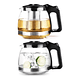 Tetera De Vidrio Infusor Con 4 Tazas De Vidrio Té Bebidas