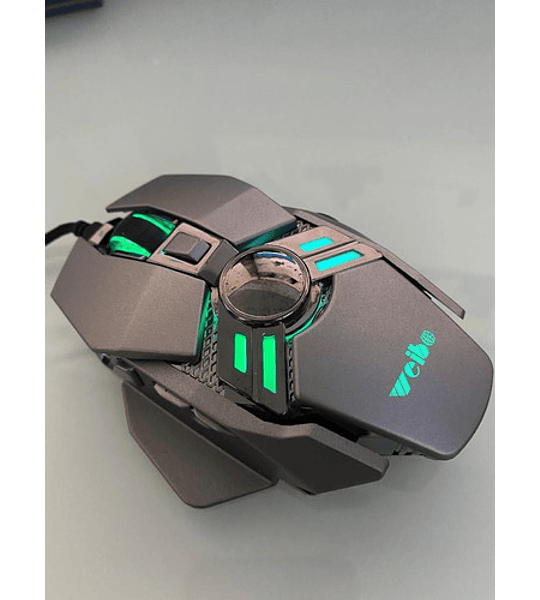 Mouse Gamer S280 7 Botones Optico Usb 3200 Dpi