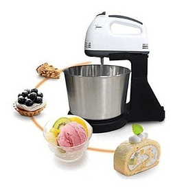 Batidora Pedestal Haeger 200w 7 Velocidades Con Bowl