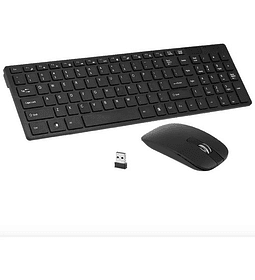 Kit Teclado + Mouse Inalambrico Español Qwerty