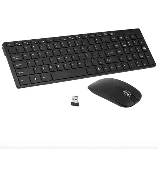 Kit Teclado + Mouse Inalambrico Español Qwerty