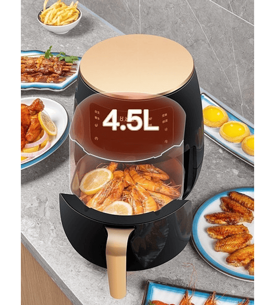 Freidora De Aire Libre Aceite 4.5 L Air Fryer