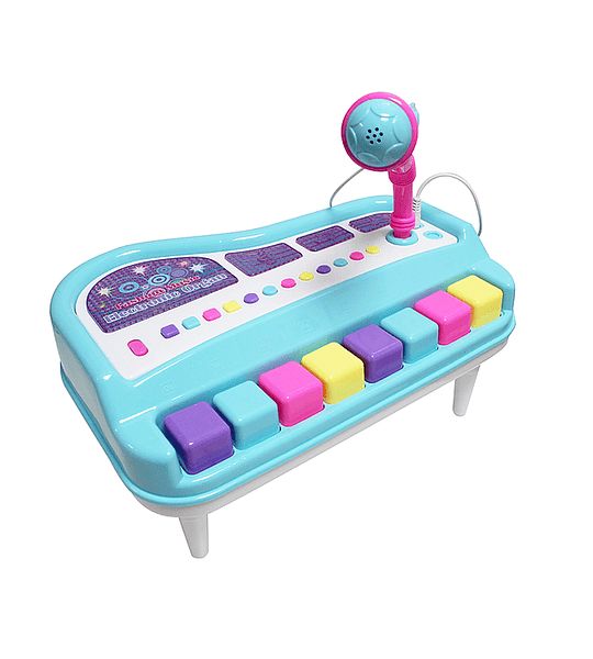 Organo Teclado Electronico Juguete Con Microfono Musica