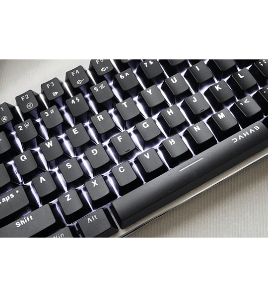 Teclado Mecánico Gamer Iluminación Luz