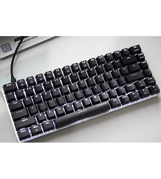 Teclado Mecánico Gamer Iluminación Luz